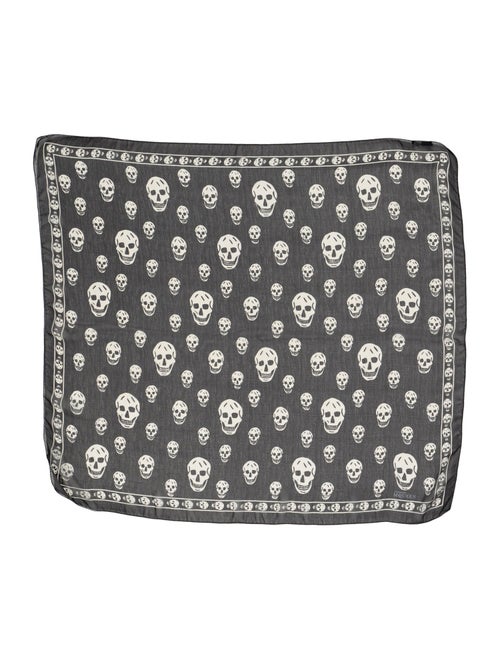 Alexander McQueen Silk Skull Scarf