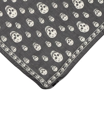 Alexander McQueen Silk Skull Scarf