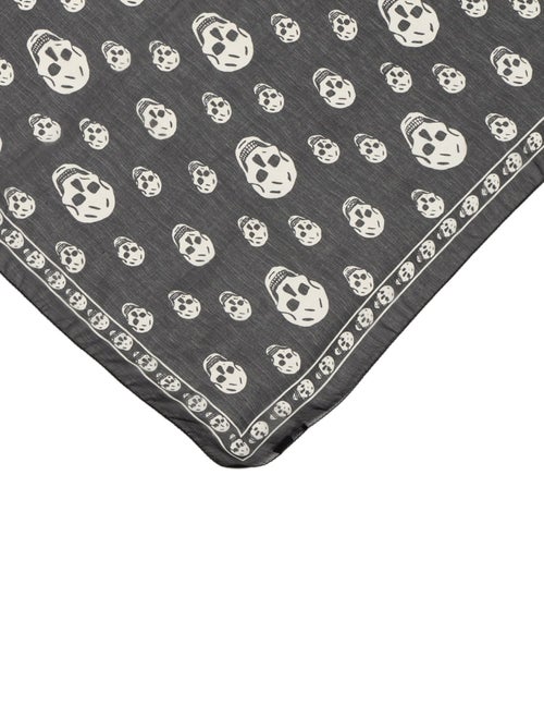 Alexander McQueen Silk Skull Scarf