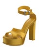 Alexander McQueen Satin Sandals