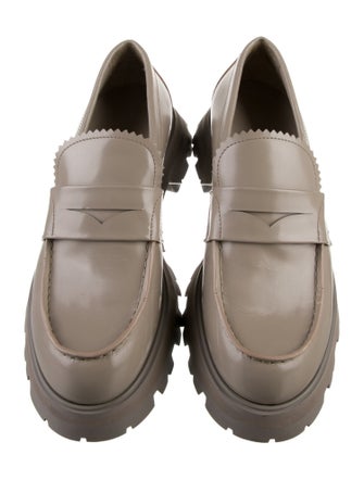 Alexander McQueen Wander Leather Loafers