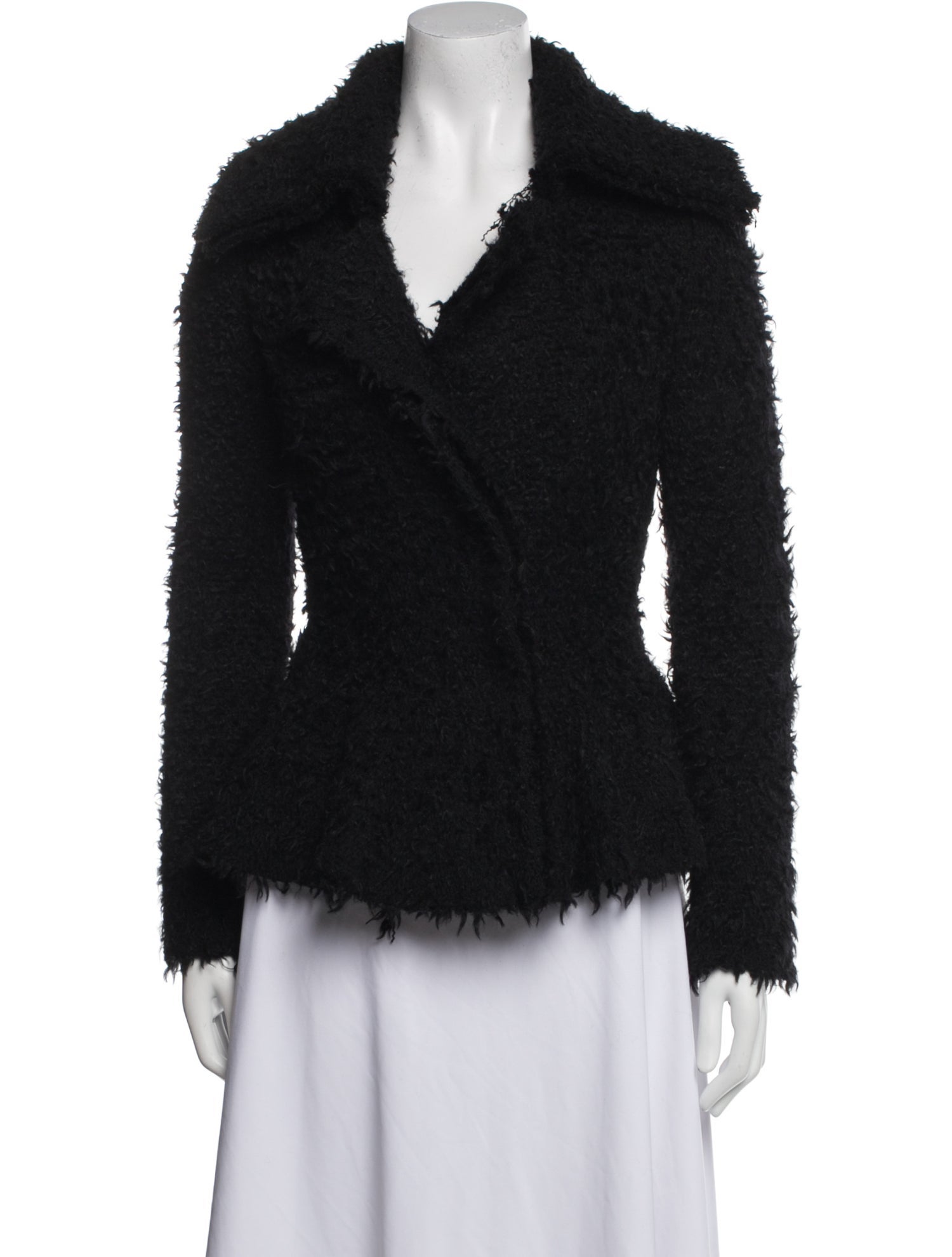 Alexander McQueen Mohair Evening Jacket