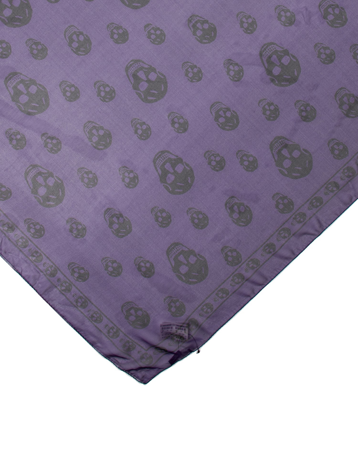 Alexander McQueen Silk Printed Scarf w/ Tags