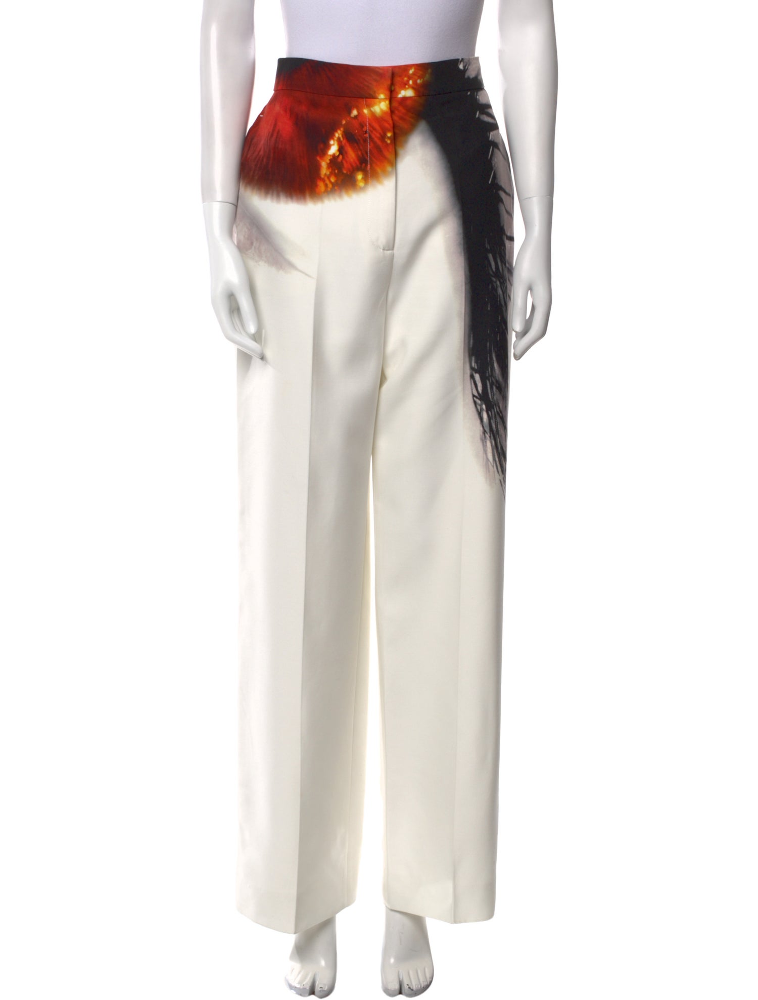 Alexander McQueen Wide Leg Pants