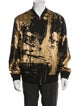Alexander McQueen Tie-Dye Print Bomber Jacket