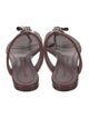 Alexander McQueen Skull Leather Slides