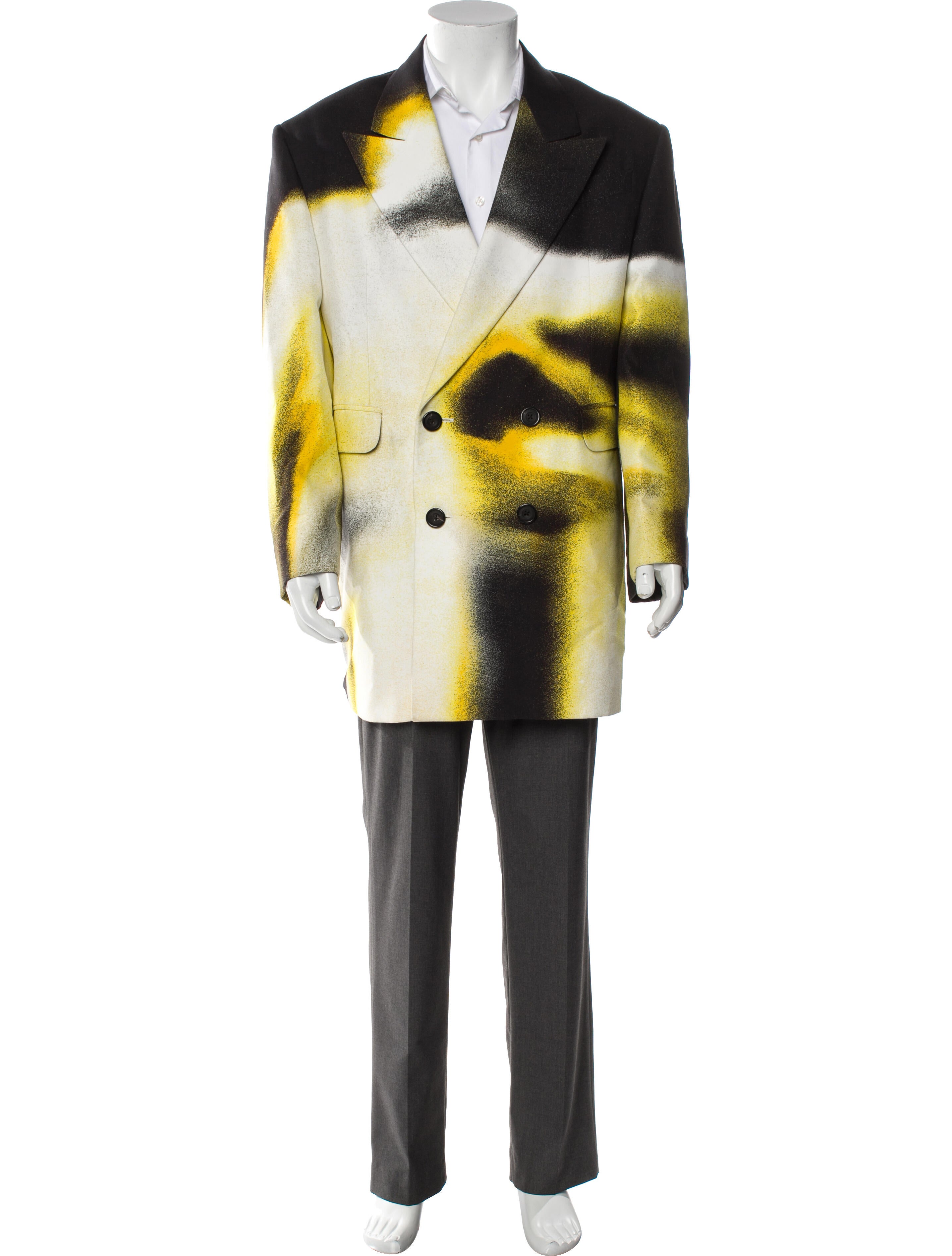 Alexander McQueen Printed Blazer