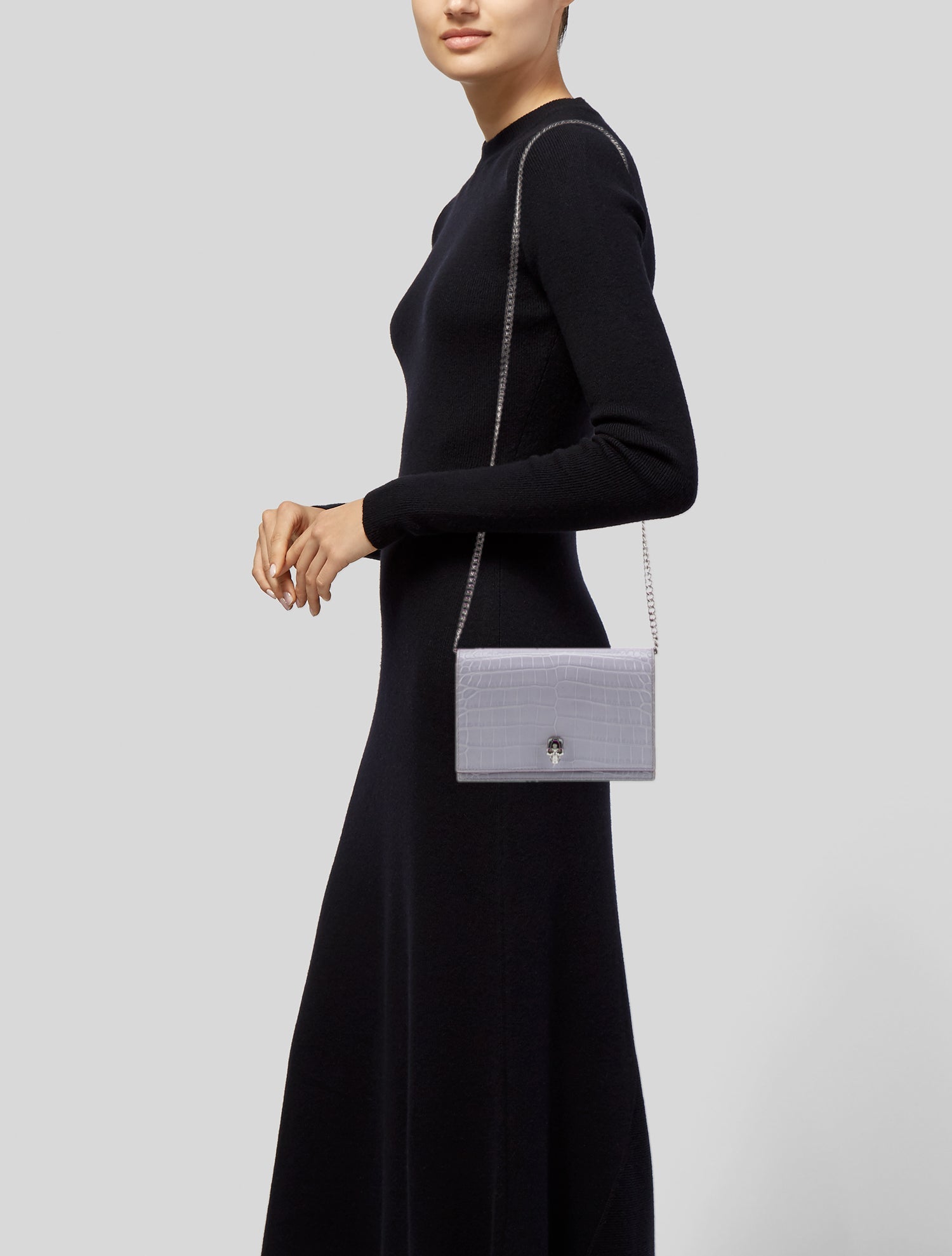 Alexander McQueen Skull Clutch