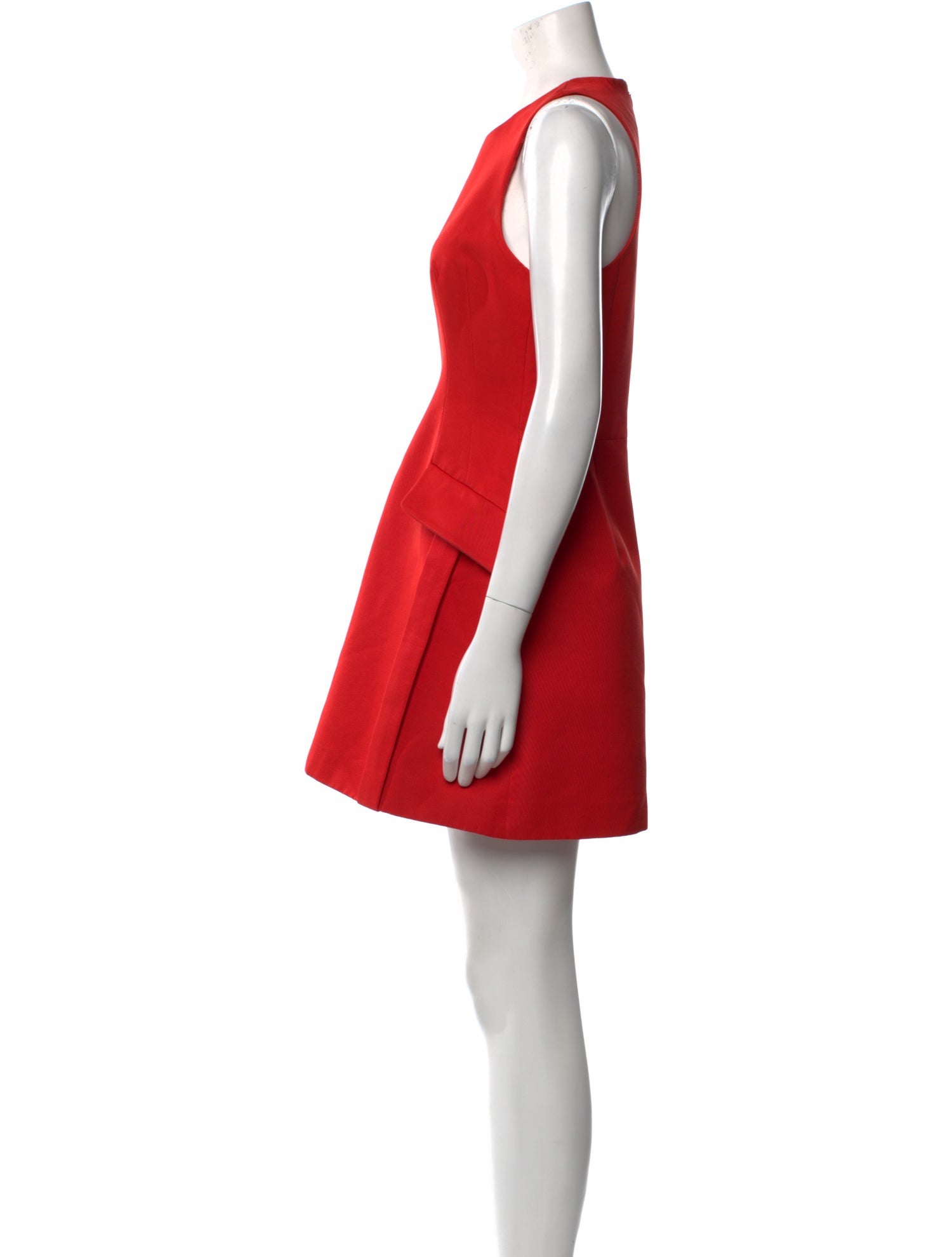 Alexander McQueen Crew Neck Mini Dress