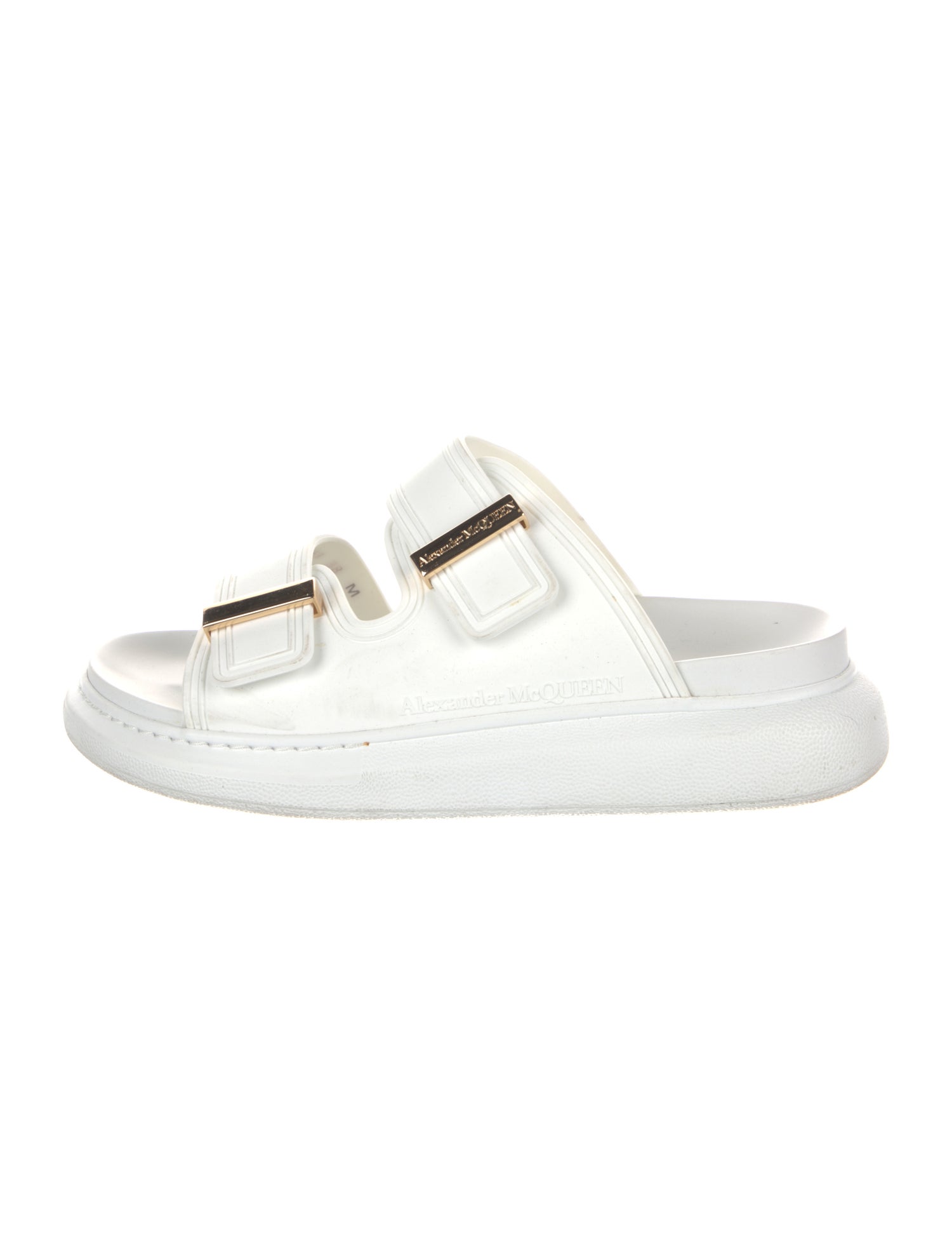 Alexander McQueen Rubber Slides
