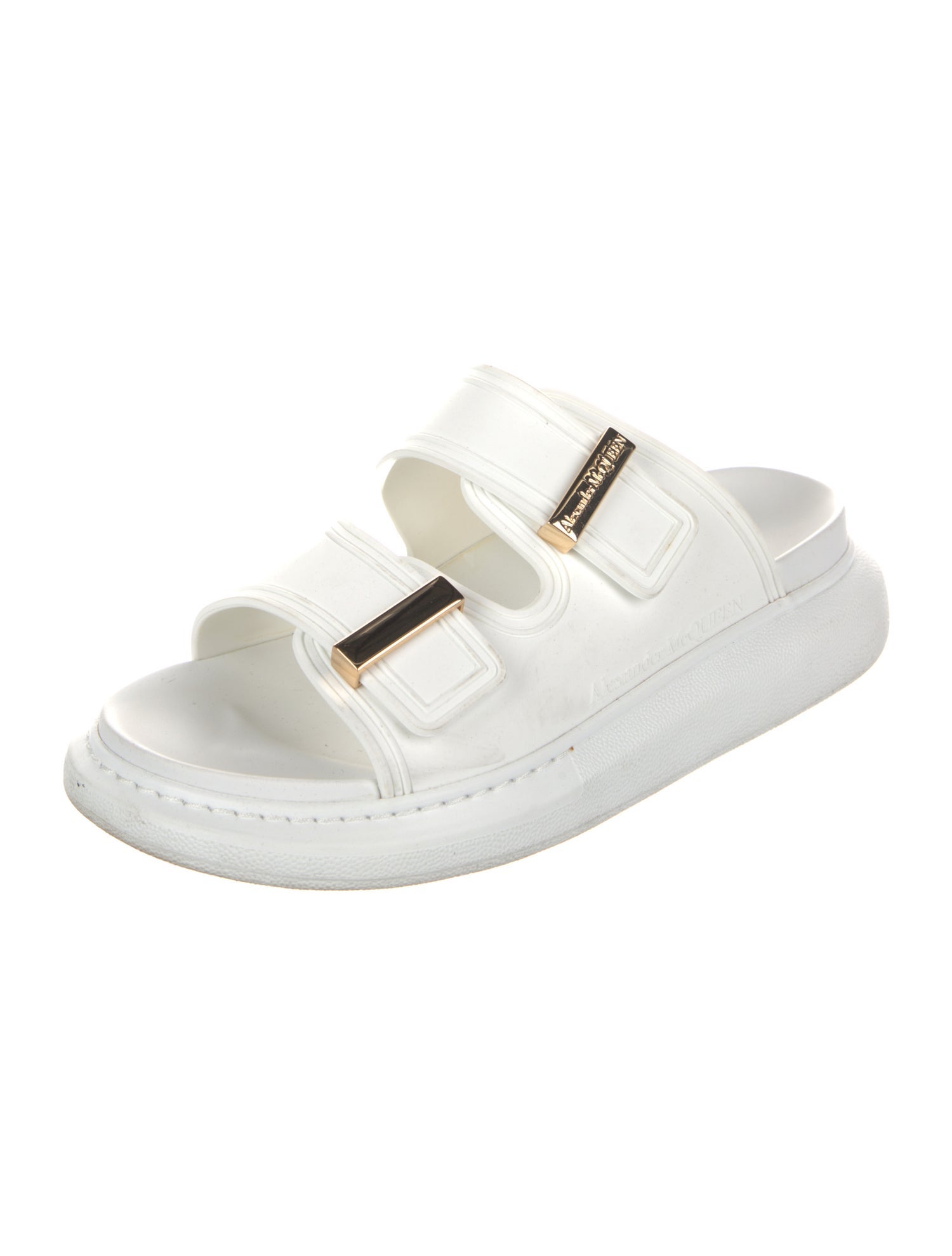 Alexander McQueen Rubber Slides