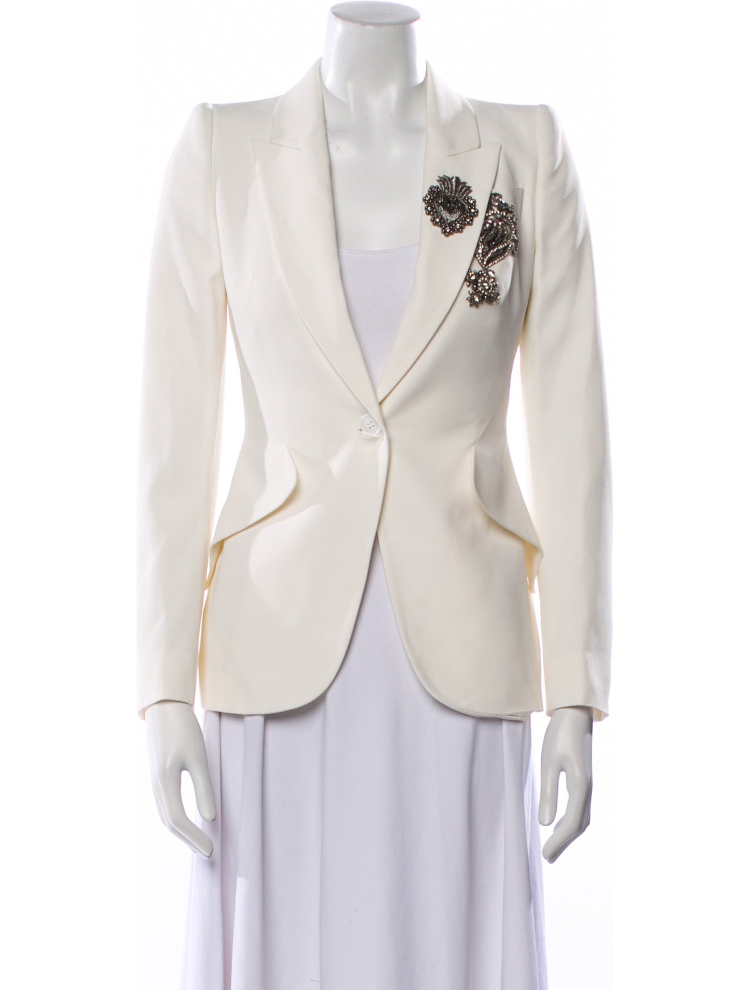 Alexander McQueen Virgin Wool Blazer