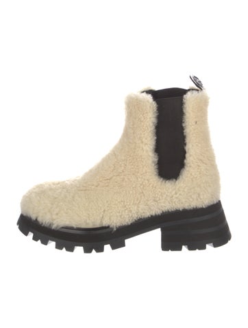 Alexander McQueen Boots Shearling Chelsea IT 40 | 10