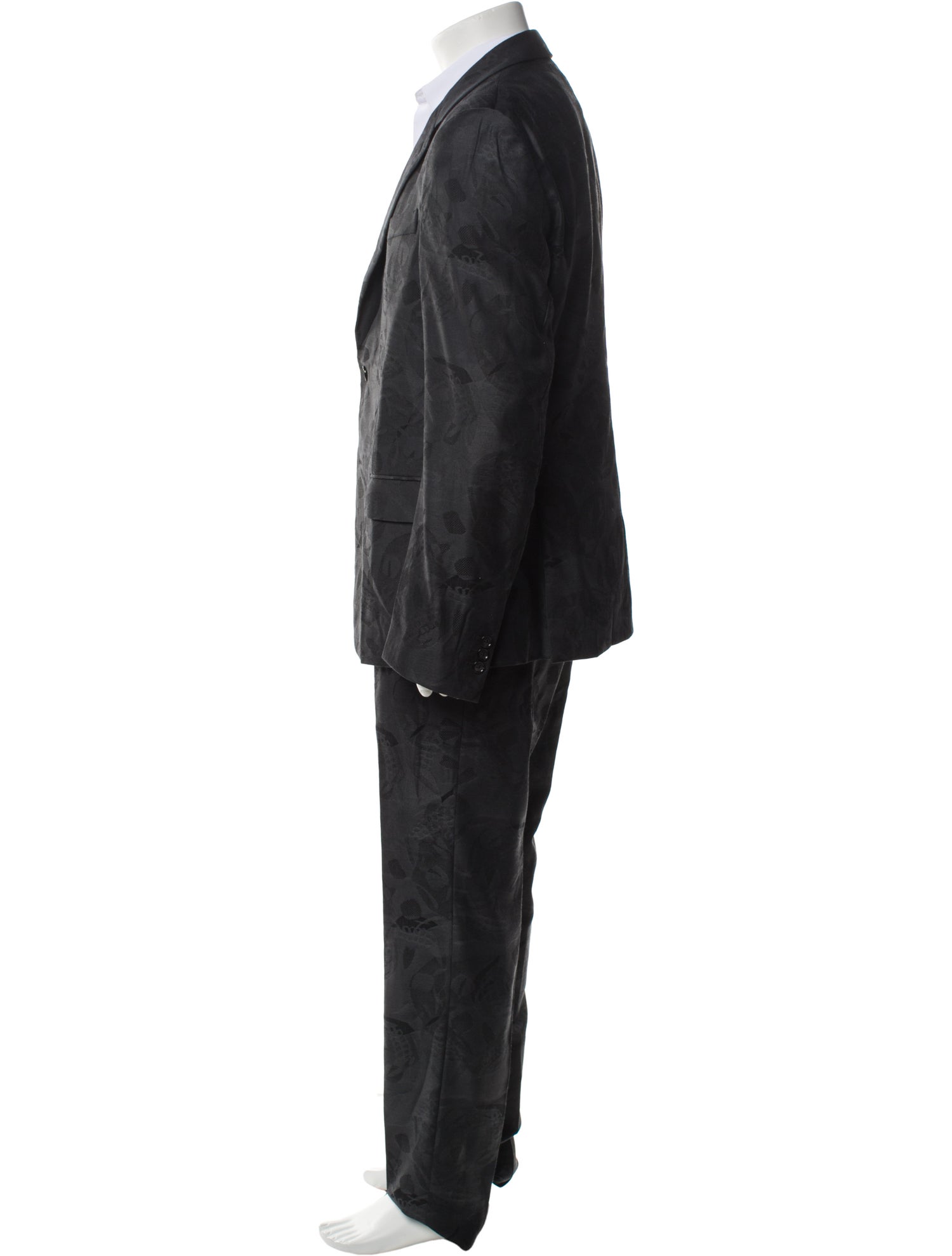 Alexander McQueen Virgin Wool Two-Piece Suit