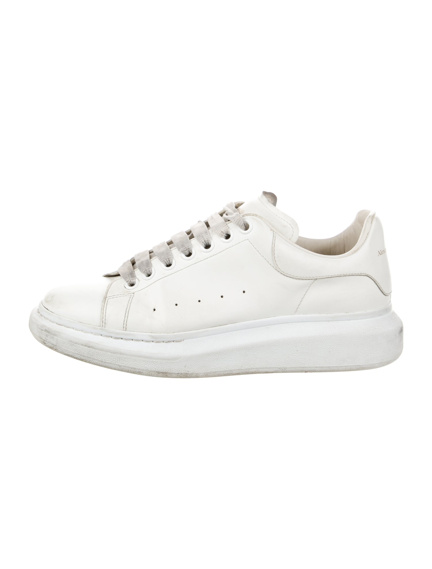 Alexander McQueen Leather Chunky Sneakers