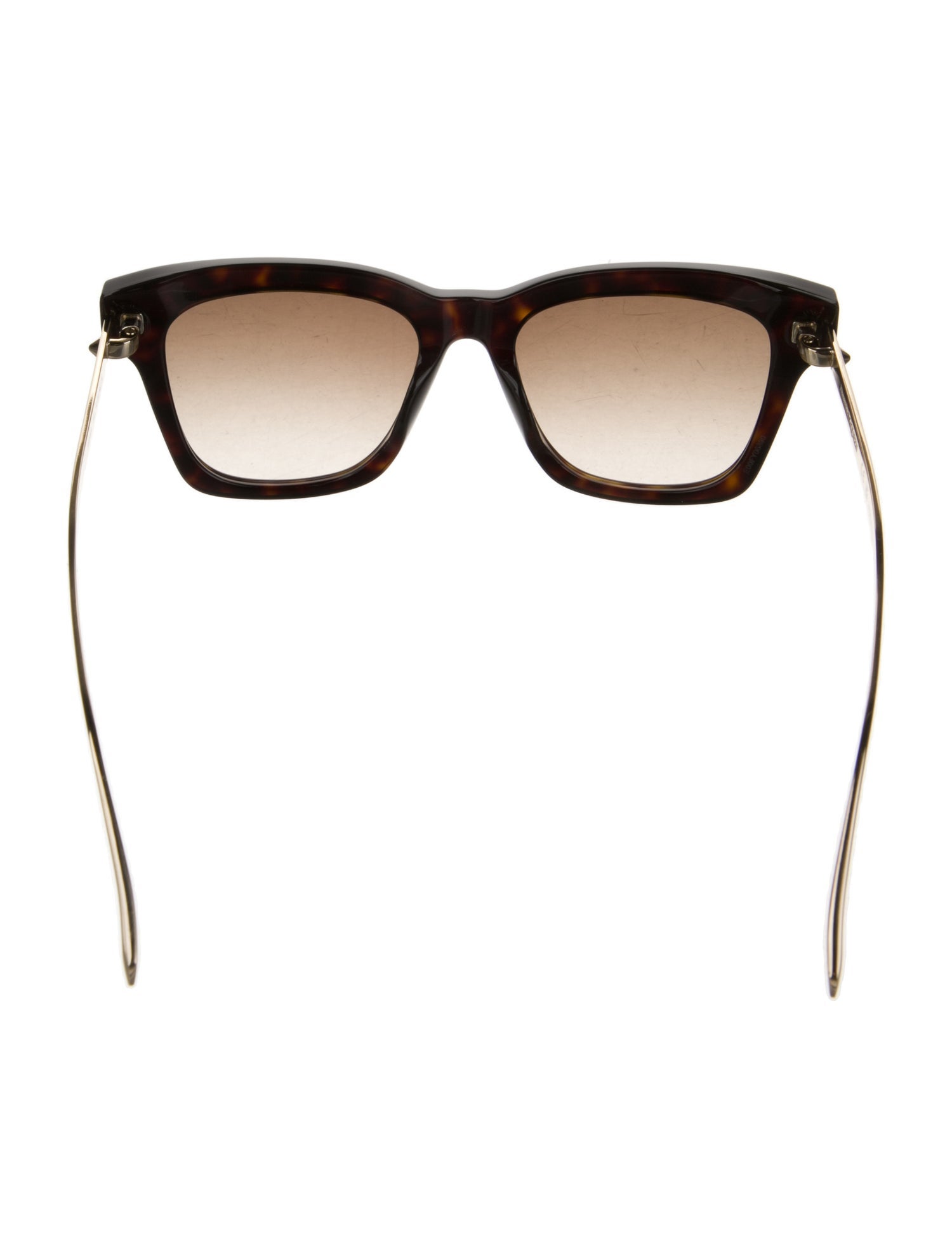 Alexander McQueen Wayfarer Gradient Sunglasses