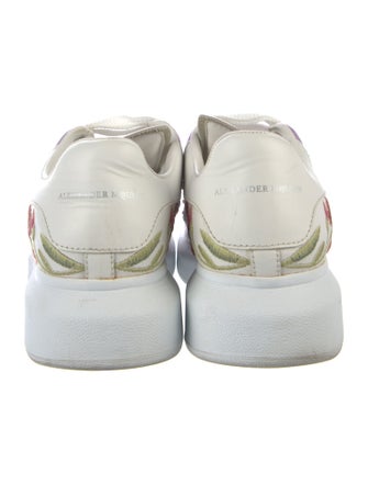 Alexander McQueen Leather Patterned Sneakers