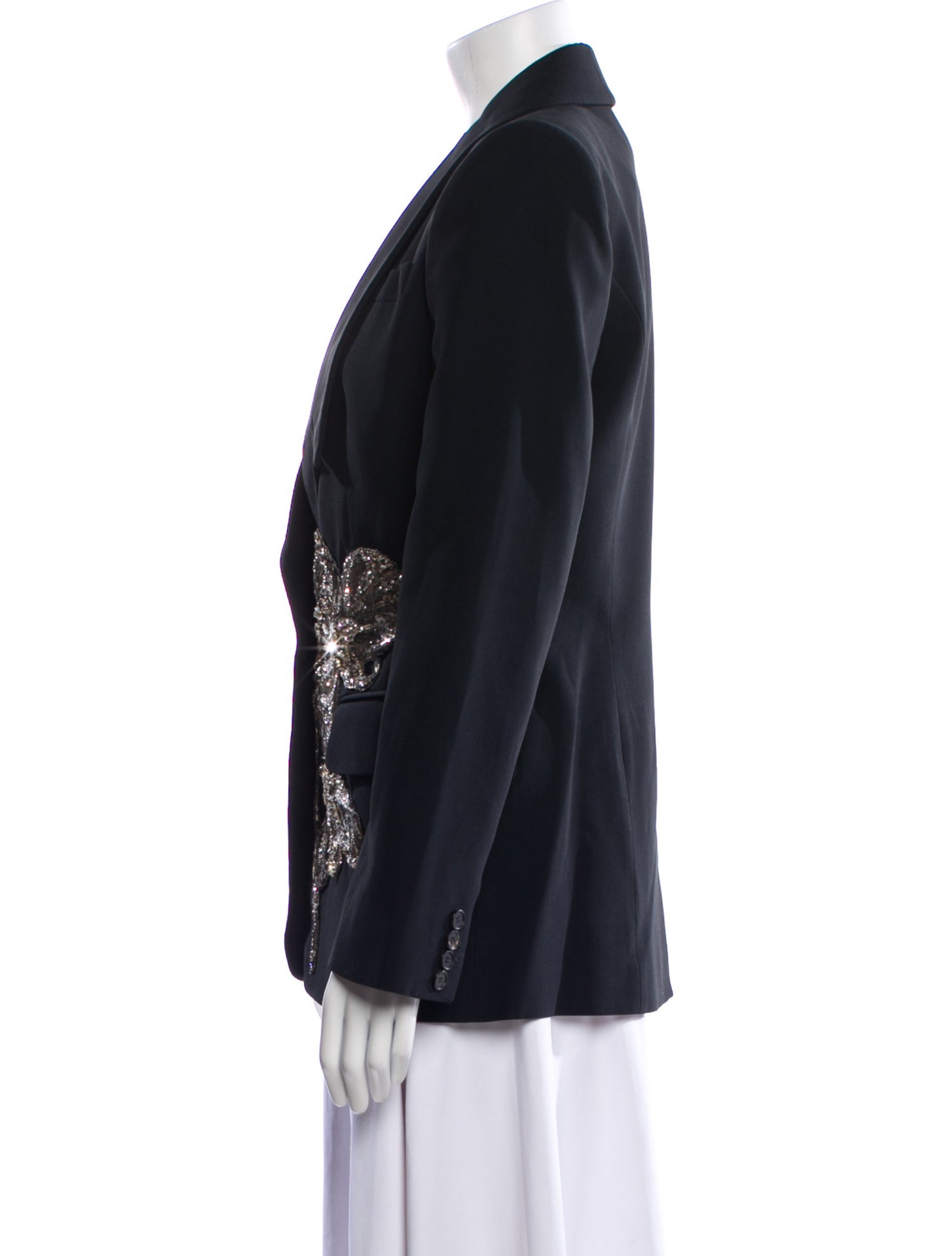 Alexander McQueen Printed Evening Jacket