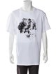 Alexander McQueen Graphic Print Crew Neck T-Shirt