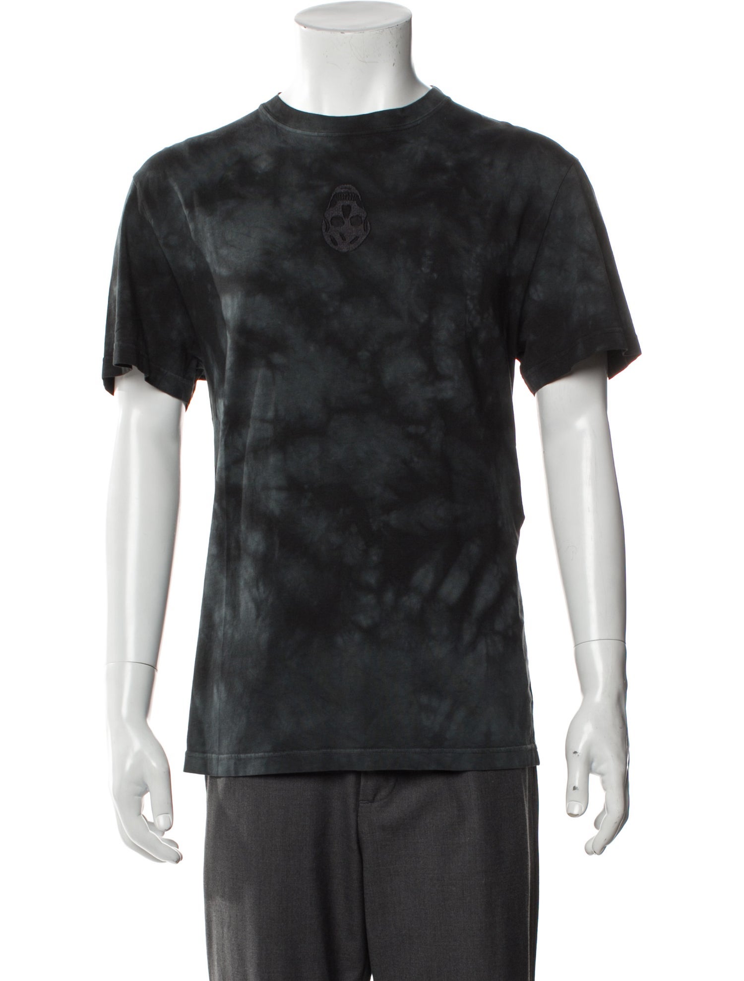 Alexander McQueen Printed Crew Neck T-Shirt