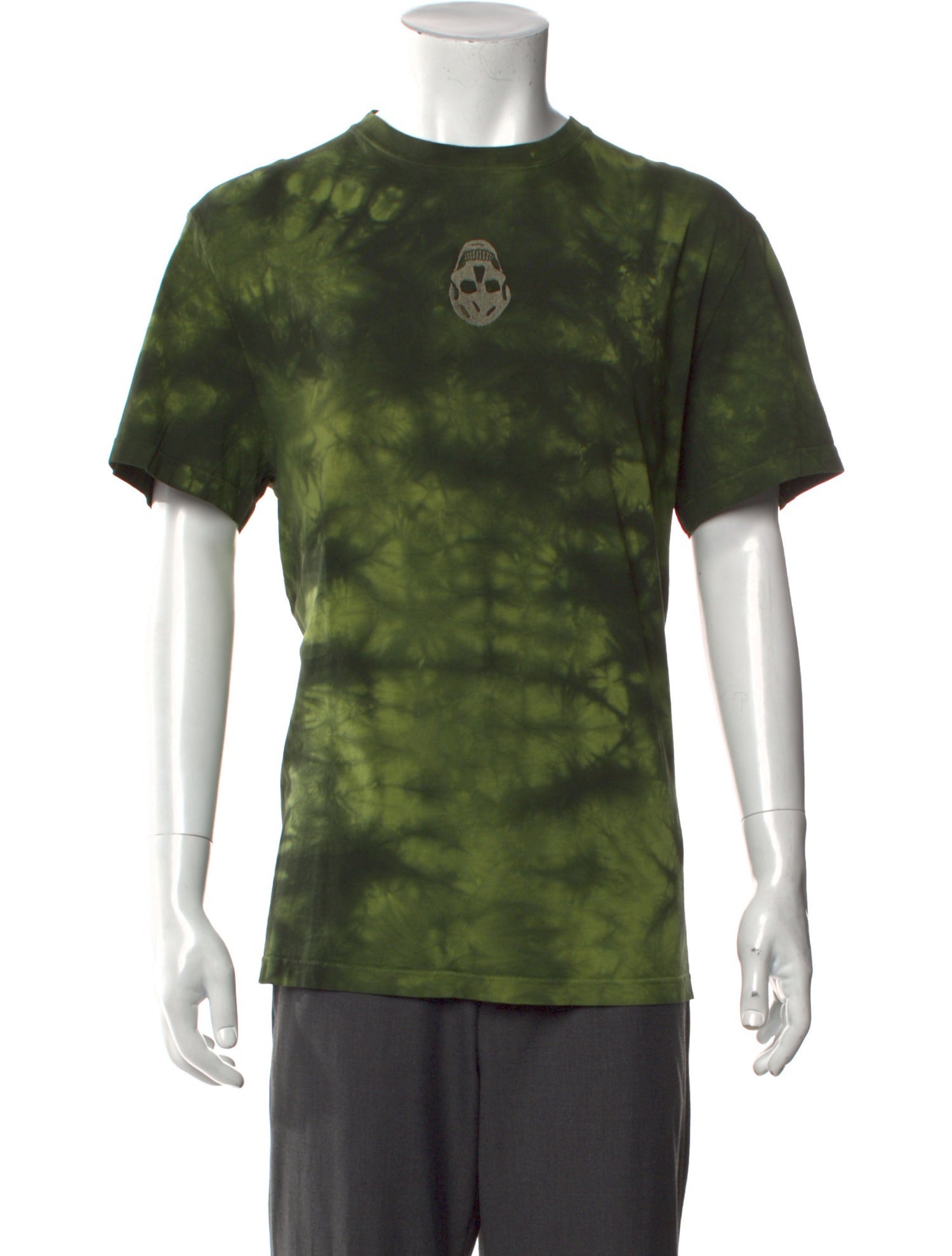 Alexander McQueen Tie-Dye Print Crew Neck T-Shirt
