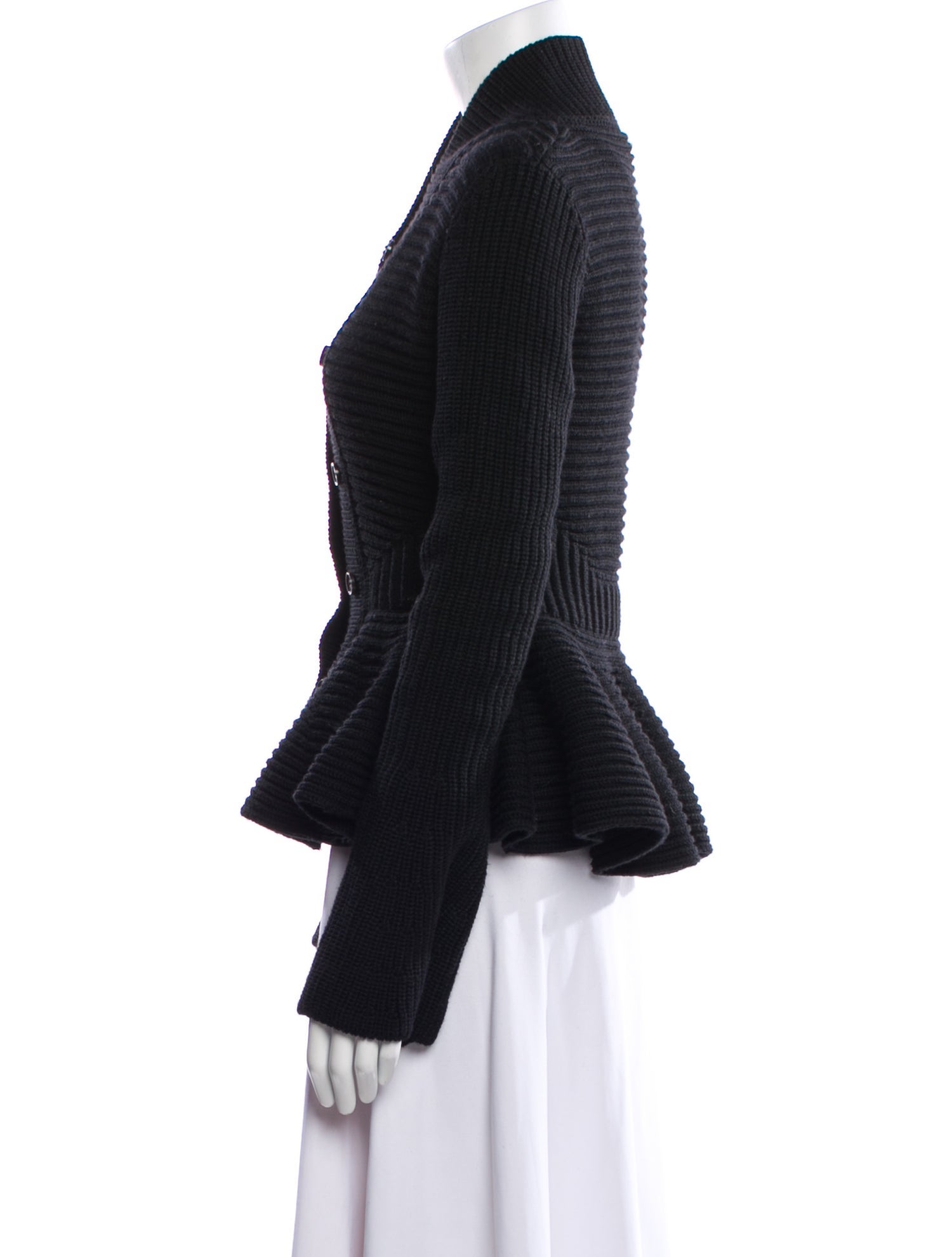 Alexander McQueen Wool V-Neck Sweater