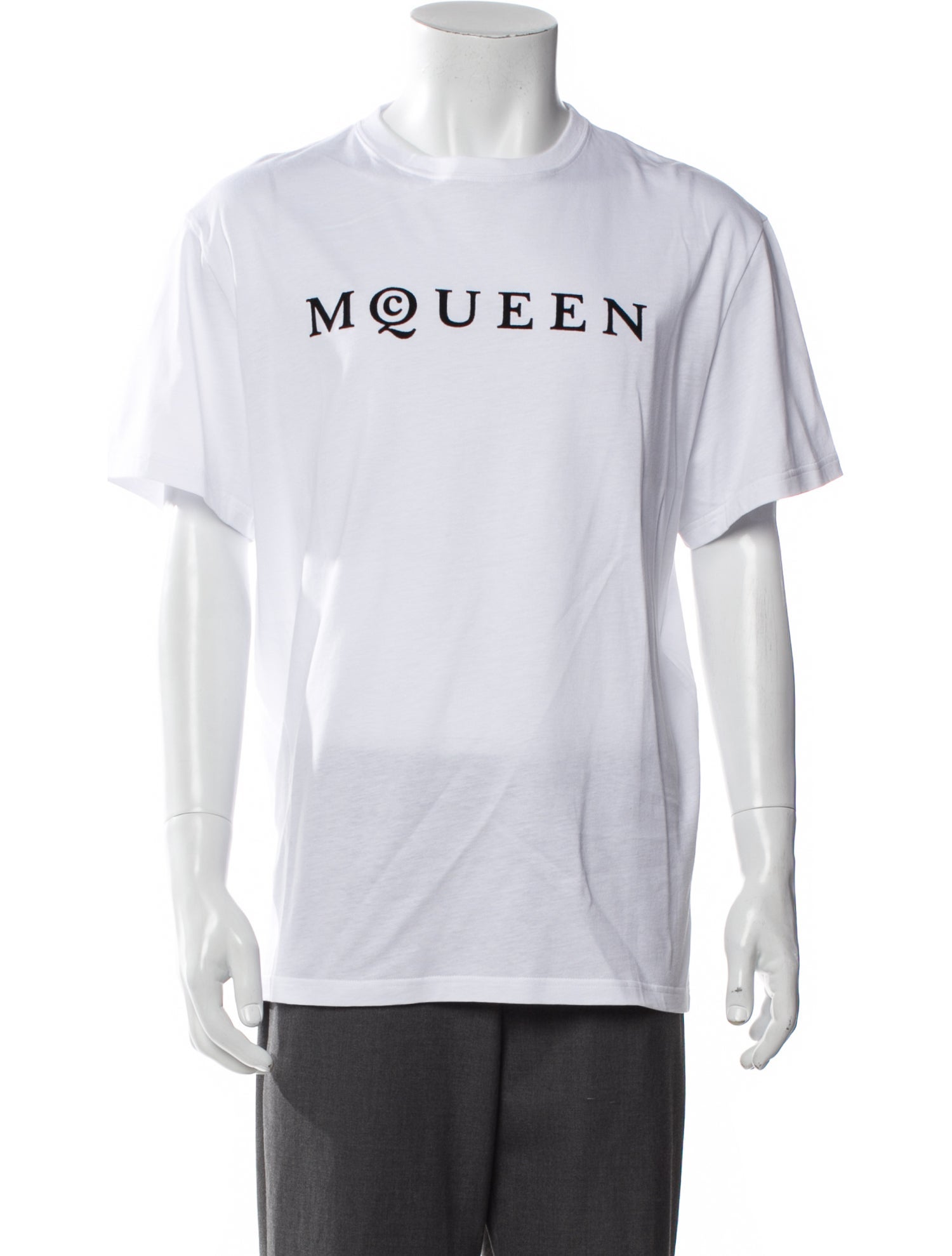 Alexander McQueen Graphic Print Crew Neck T-Shirt