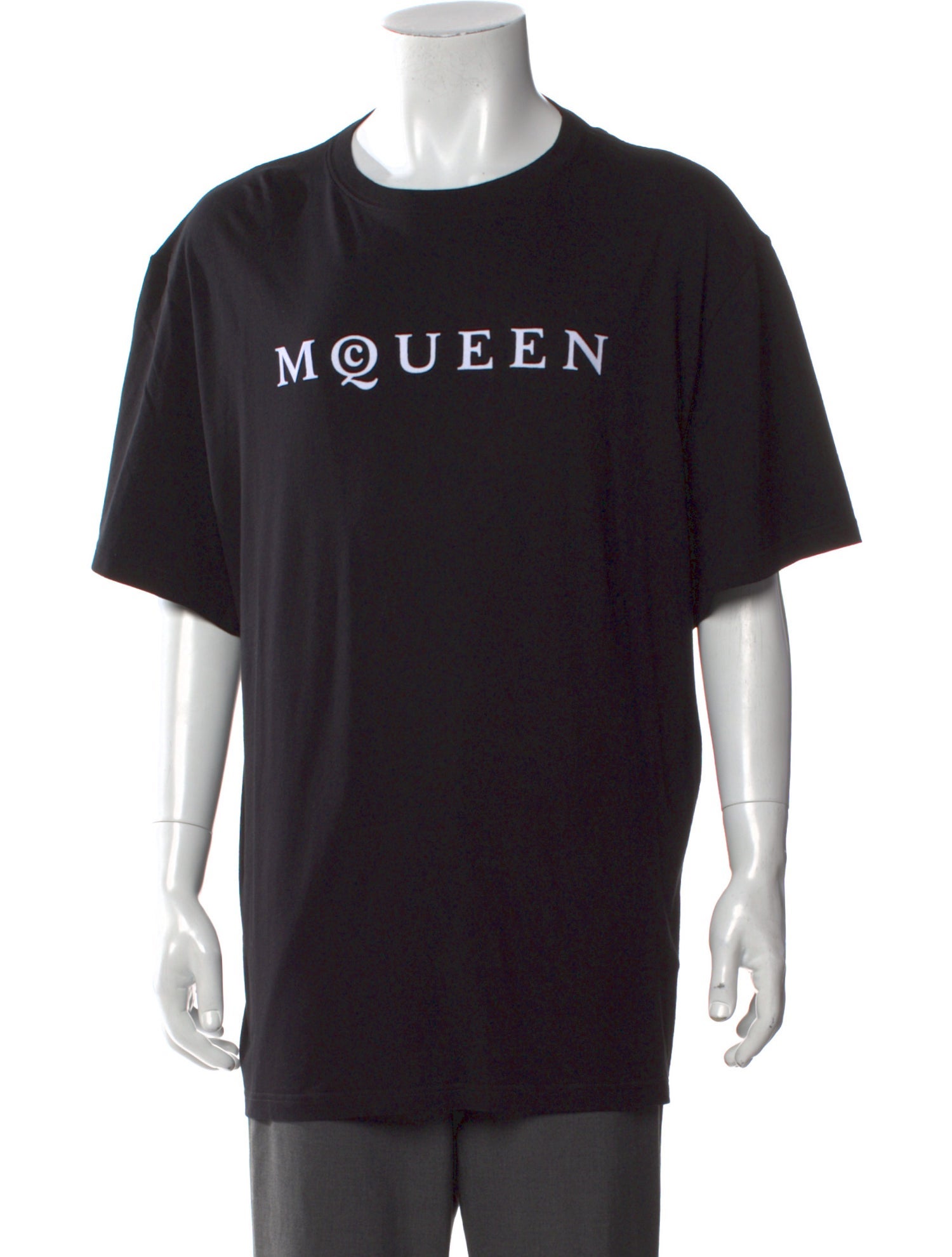 Alexander McQueen Graphic Print Crew Neck T-Shirt