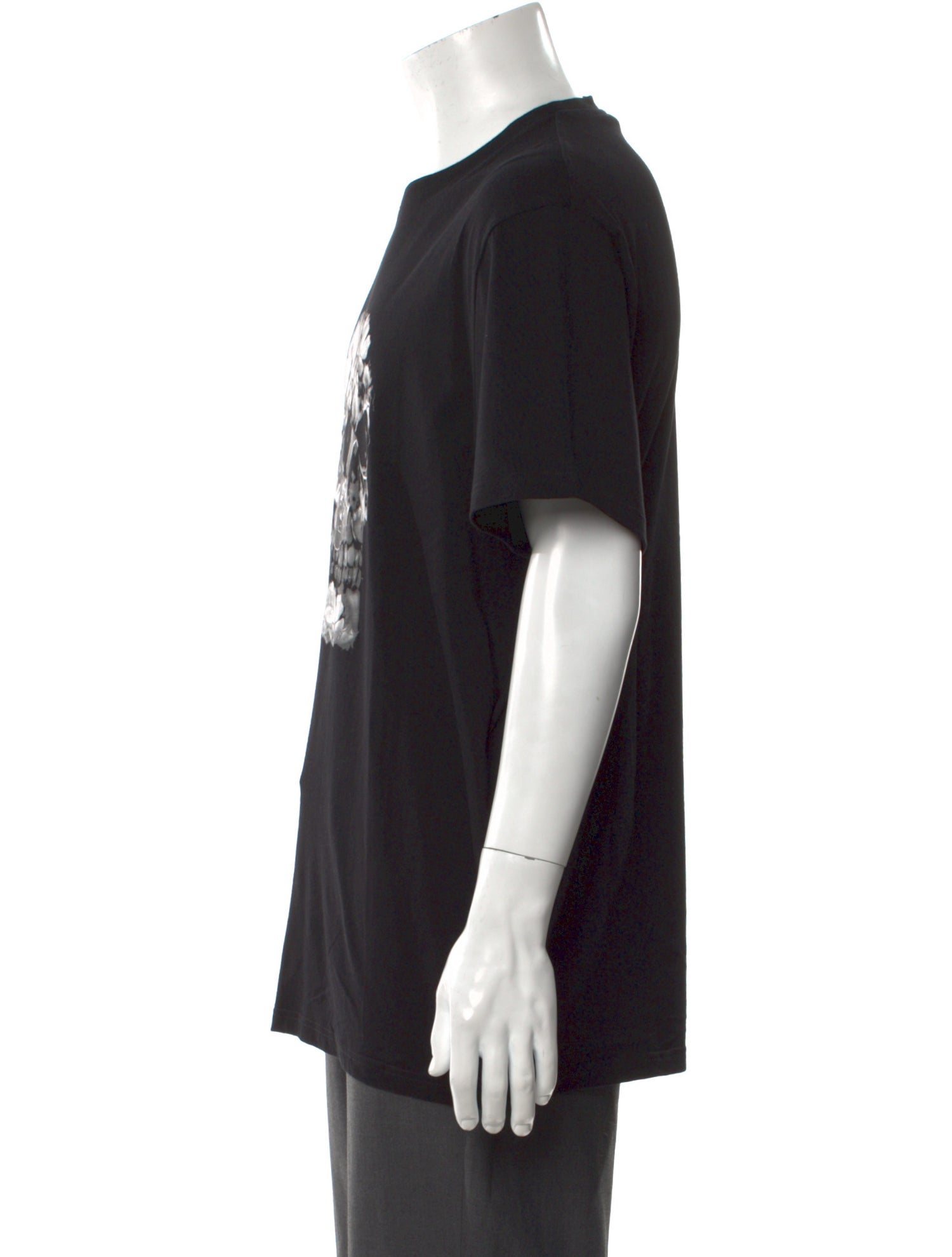 Alexander McQueen Graphic Print Crew Neck T-Shirt