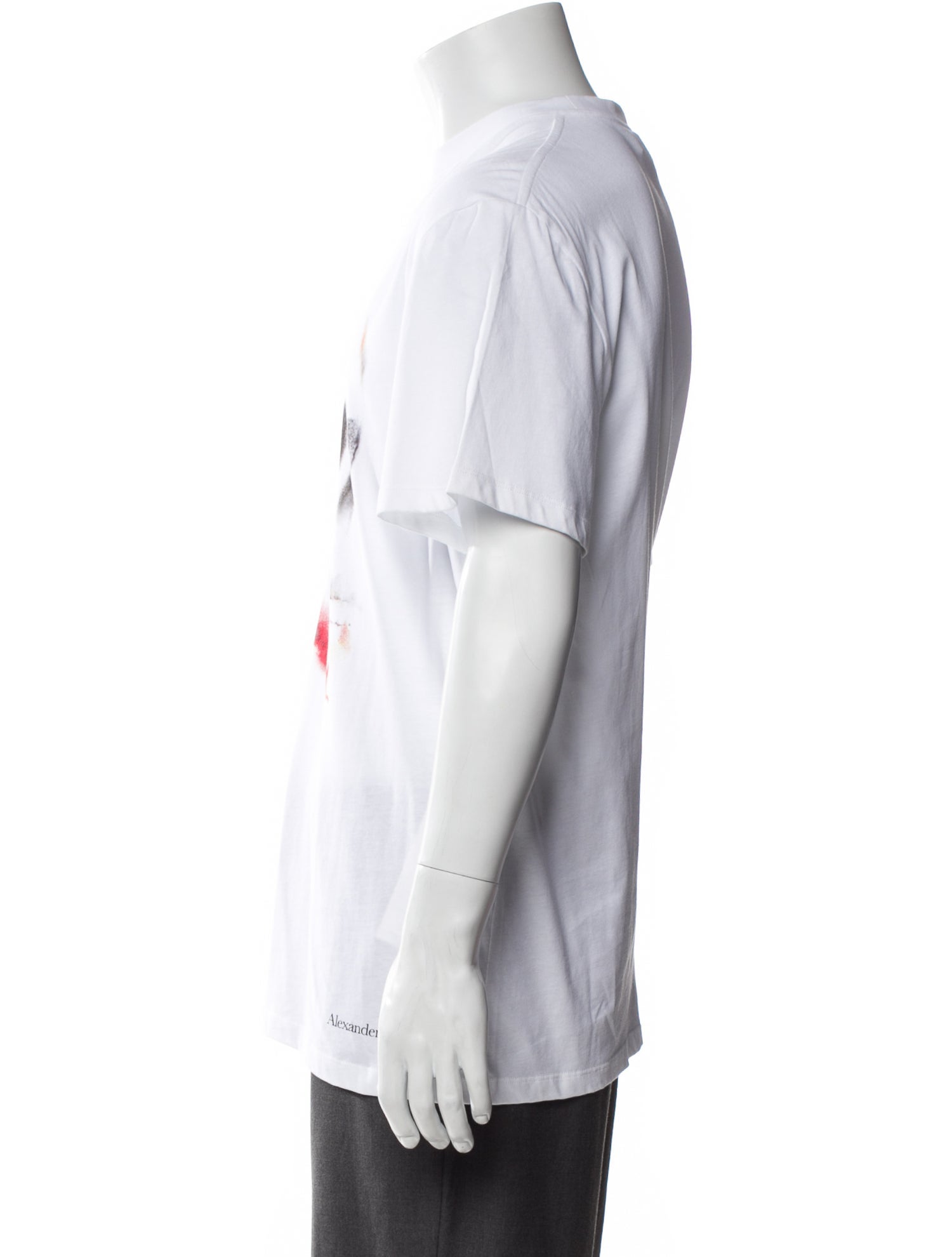 Alexander McQueen Graphic Print Crew Neck T-Shirt