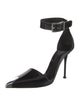 Alexander McQueen Leather D'Orsay Pumps