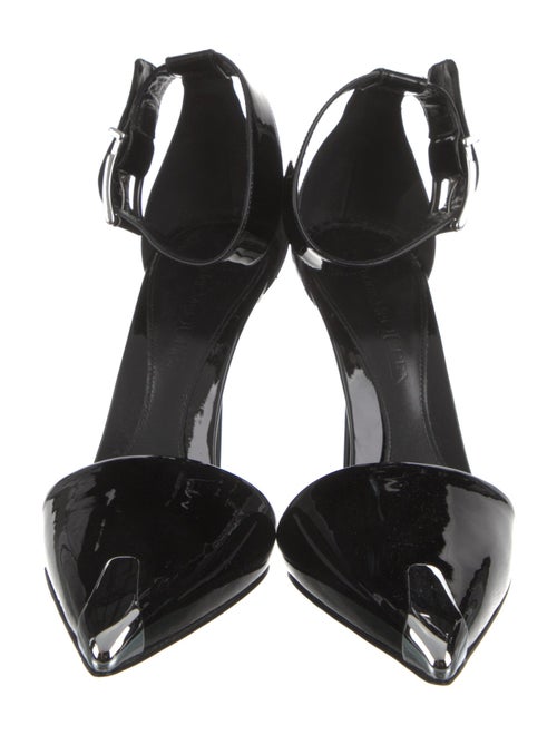 Alexander McQueen Leather D'Orsay Pumps