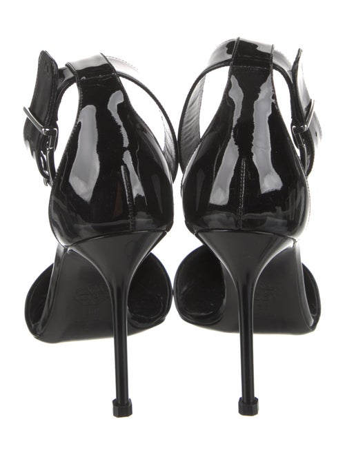 Alexander McQueen Leather D'Orsay Pumps