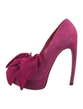 Alexander McQueen Suede Pumps