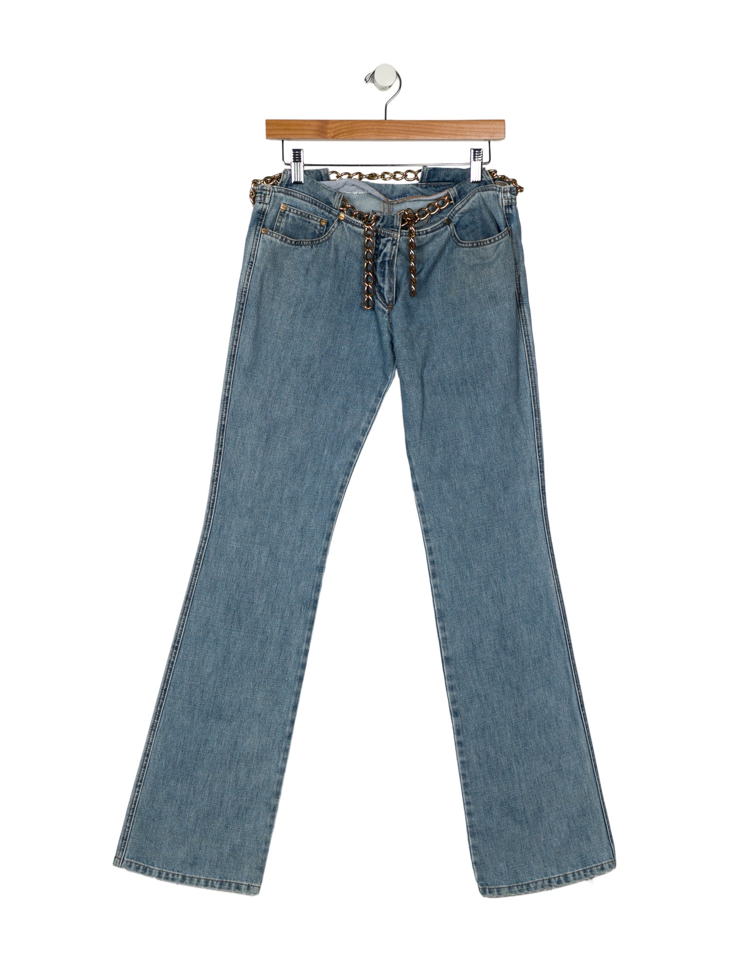 Alexander McQueen Vintage Wide Leg Jeans