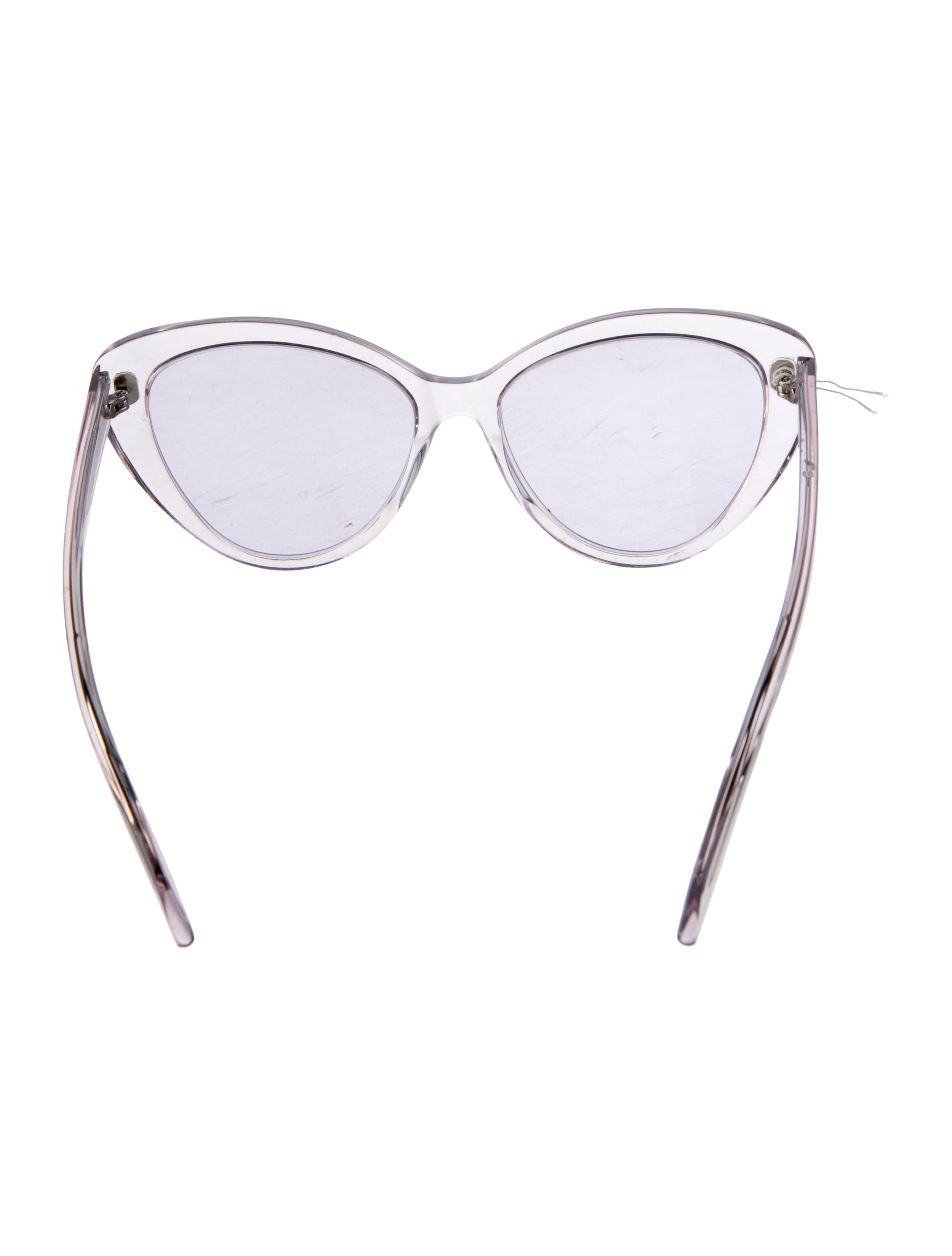 Alexander McQueen Cat-Eye Mirrored Sunglasses