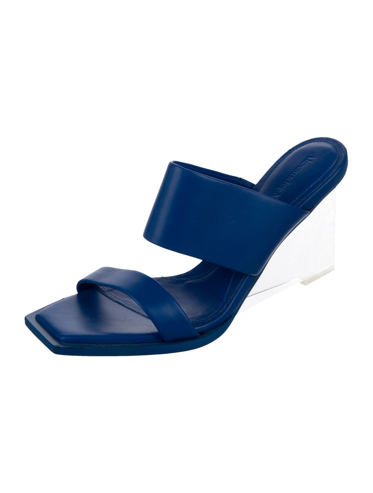 Alexander McQueen Leather Slides