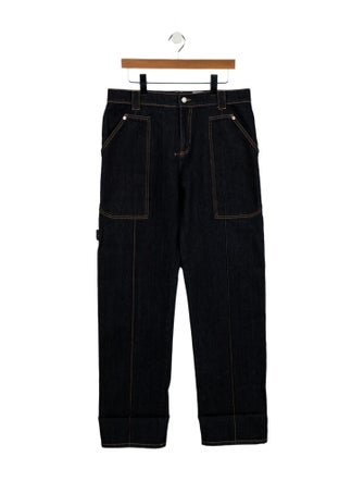 Alexander McQueen 2023 Straight Leg Jeans