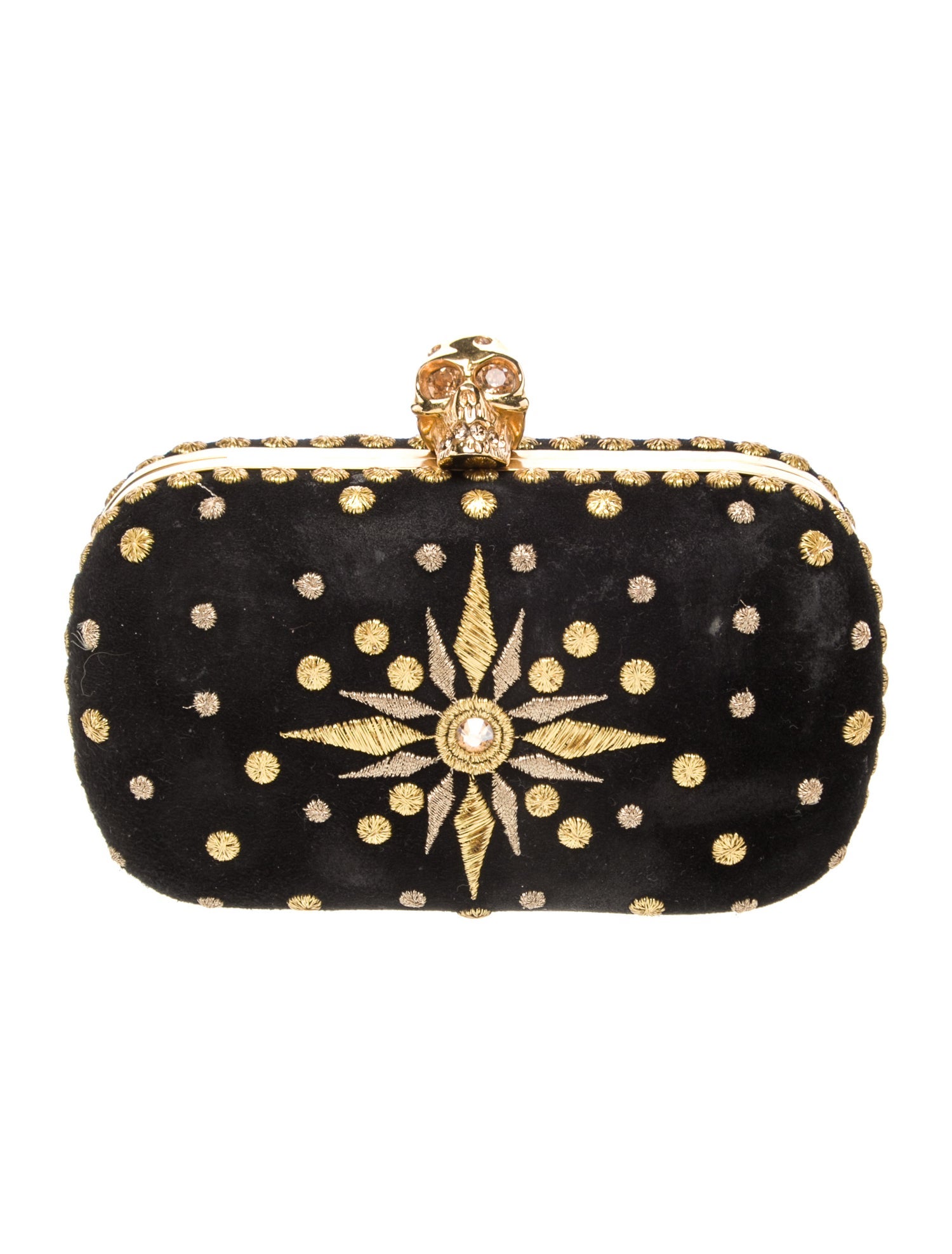 Alexander McQueen Suede Minaudière