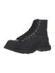 Alexander McQueen Canvas Combat Boots