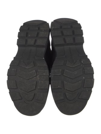 Alexander McQueen Canvas Combat Boots