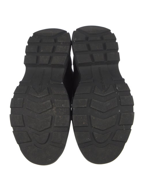 Alexander McQueen Canvas Combat Boots