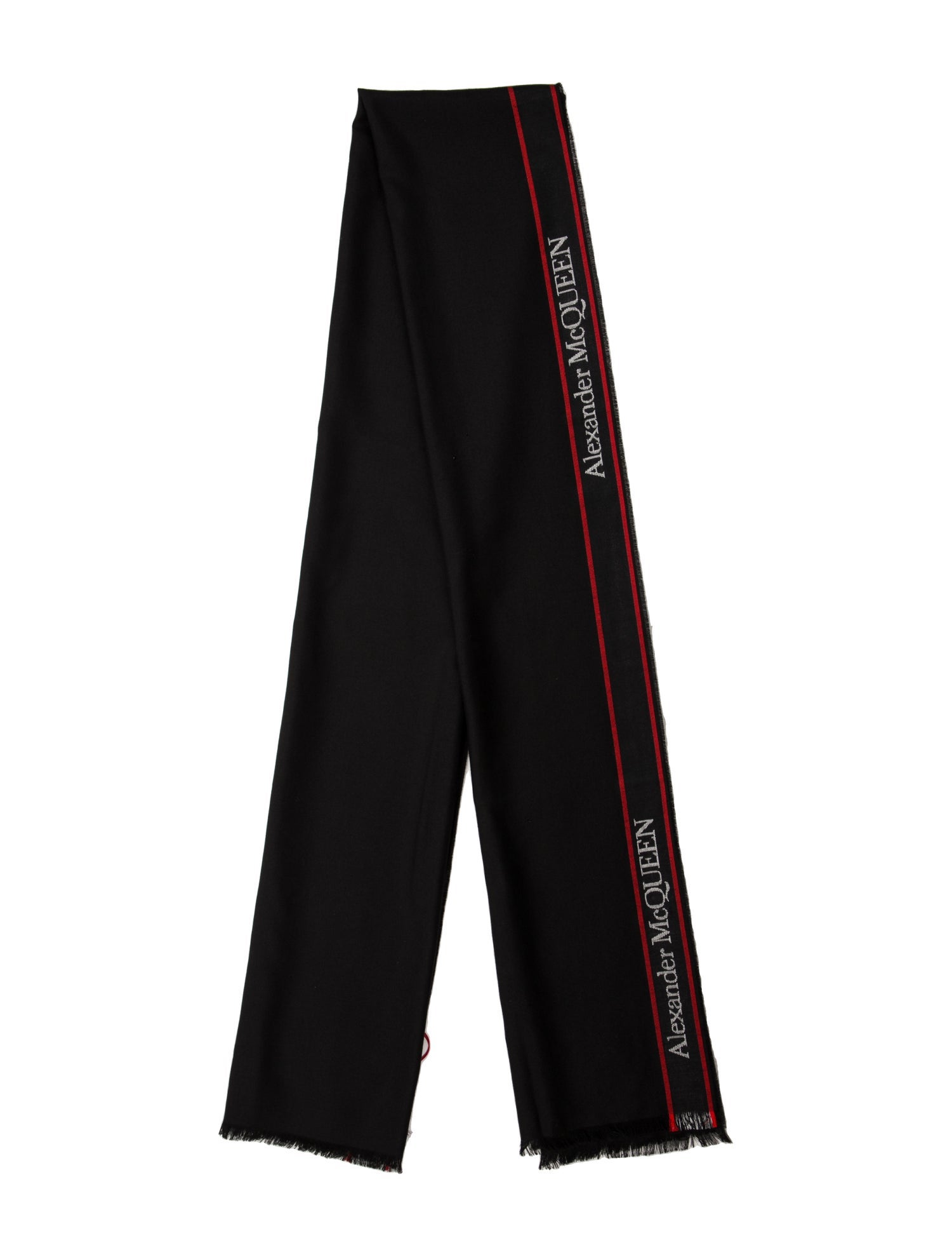 Alexander McQueen Wool Skull Scarf w/ Tags