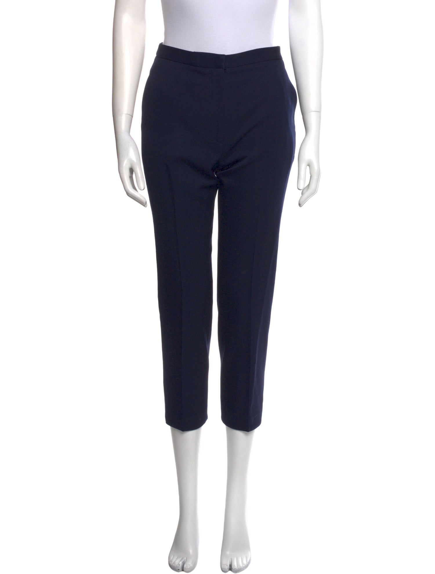 Alexander McQueen Wool Straight Leg Pants