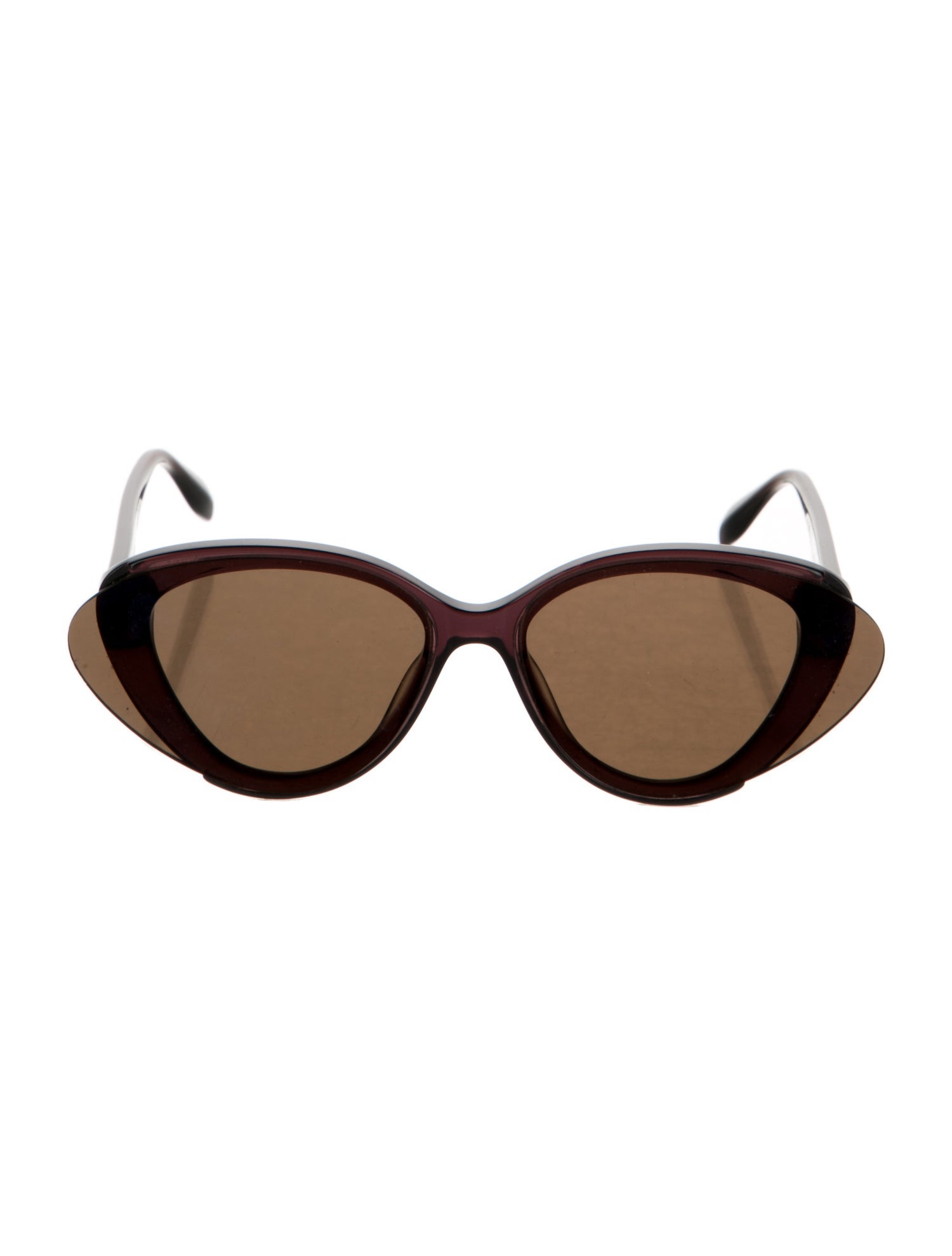 Alexander McQueen Cat-Eye Tinted Sunglasses