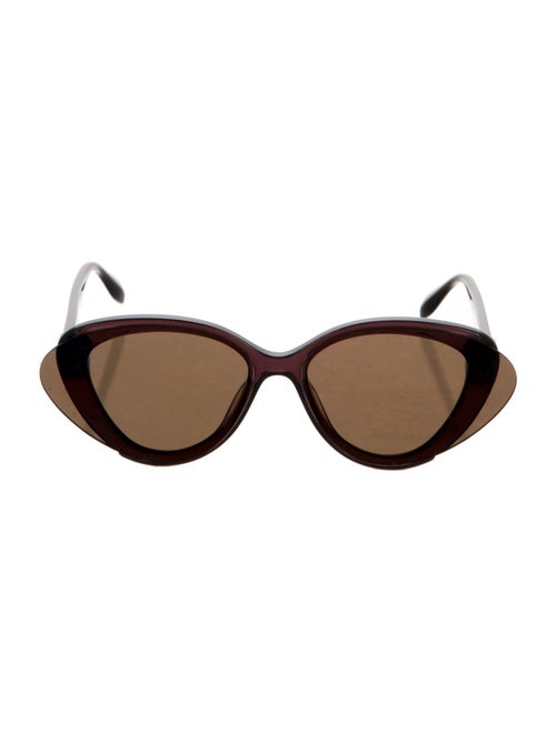 Alexander McQueen Cat-Eye Tinted Sunglasses