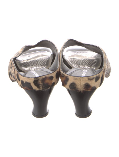 Alexander McQueen Ponyhair Animal Print Flats