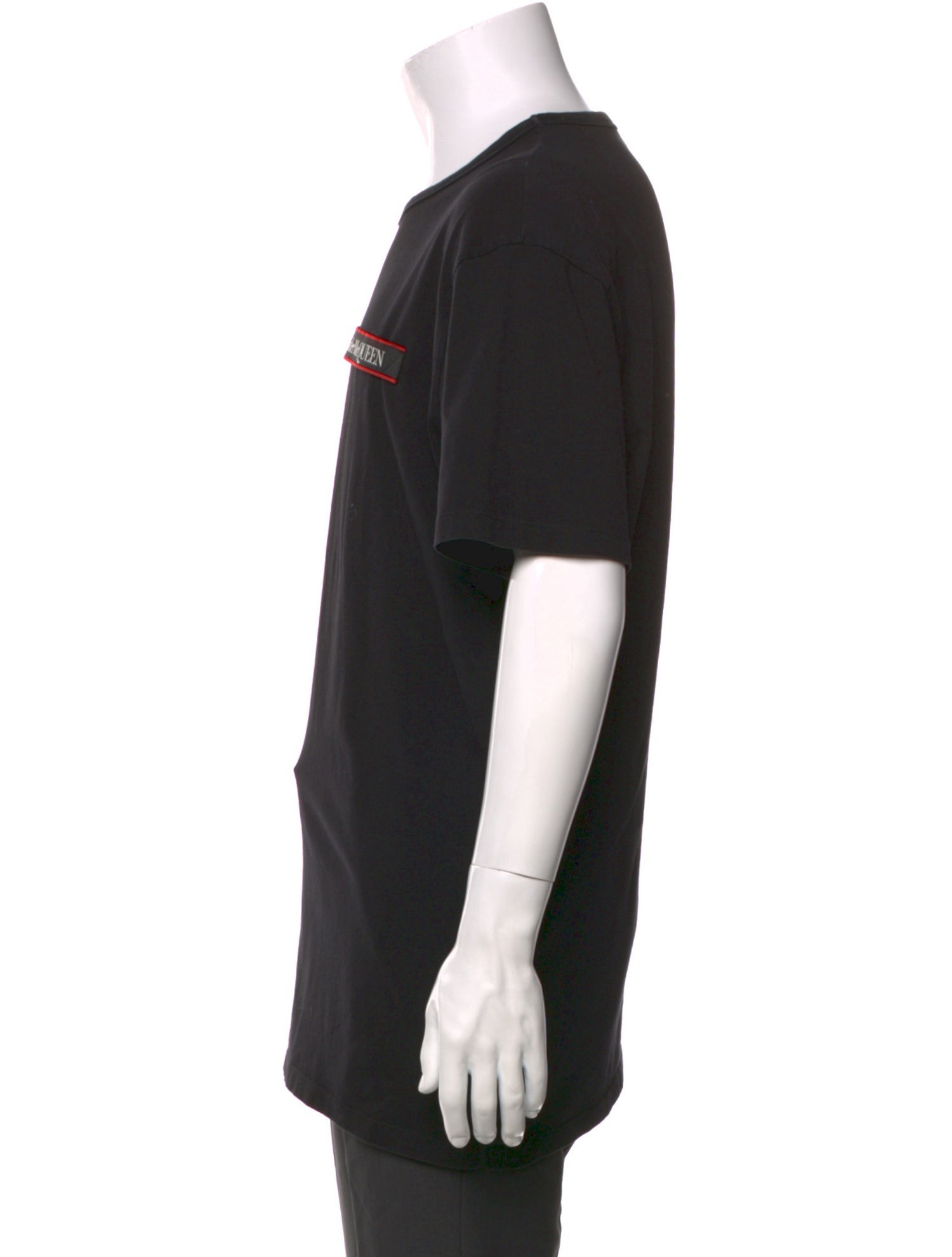 Alexander McQueen Graphic Print Crew Neck T-Shirt