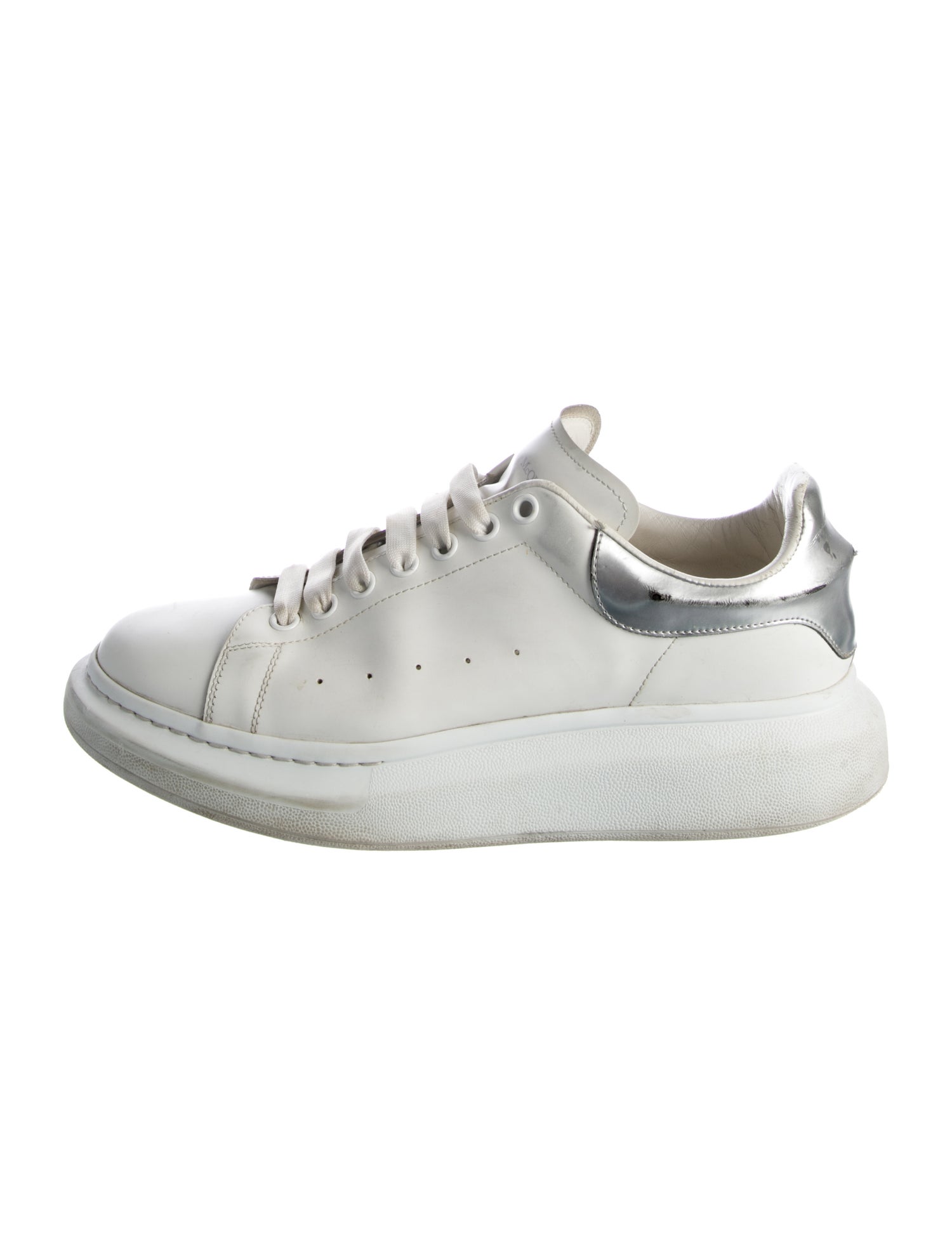 Alexander McQueen Leather Chunky Sneakers