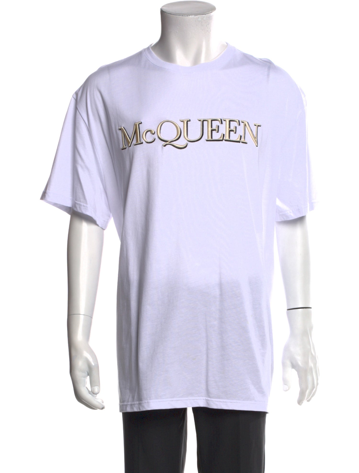 Alexander McQueen Graphic Print Crew Neck T-Shirt